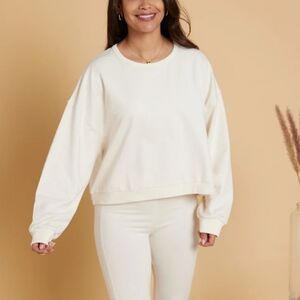 Known Supply Women's Cream Sweatshirt size Small